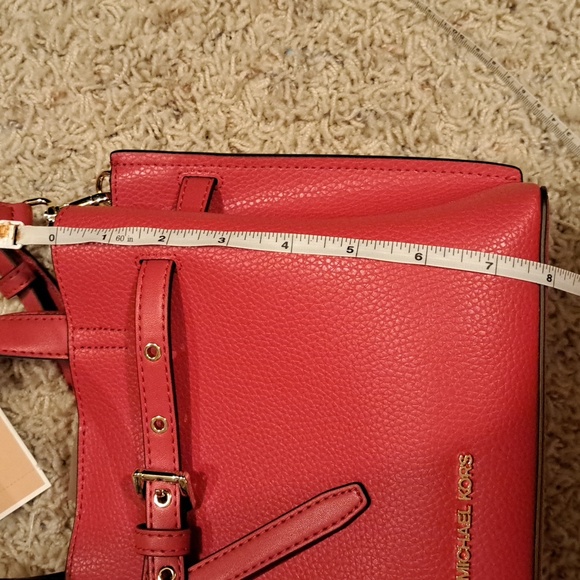 Michael Kors Red Purse - Picture 4 of 5